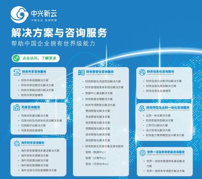 中興新云咨詢服務 數智賦能，開啟財務管理新篇章